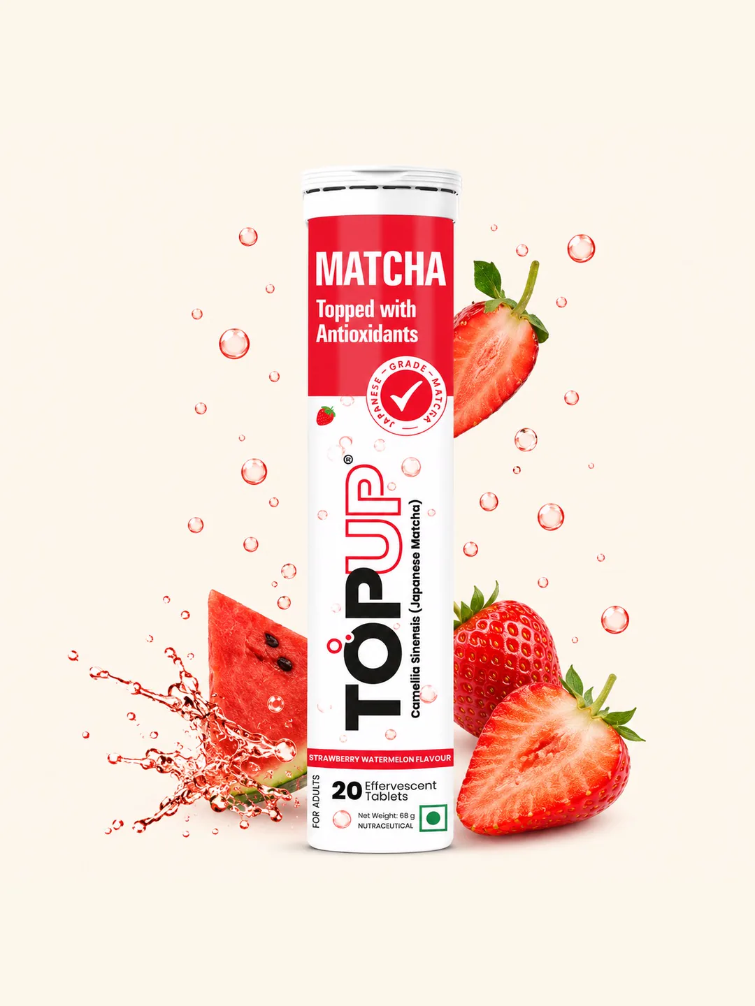 Topup Matcha Strawberry Watermelon
